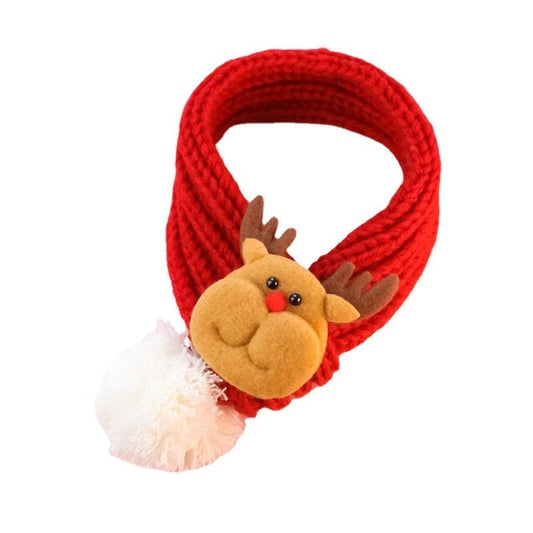 Warm Pet Knitted Christmas Scarf - Firstpetcentral