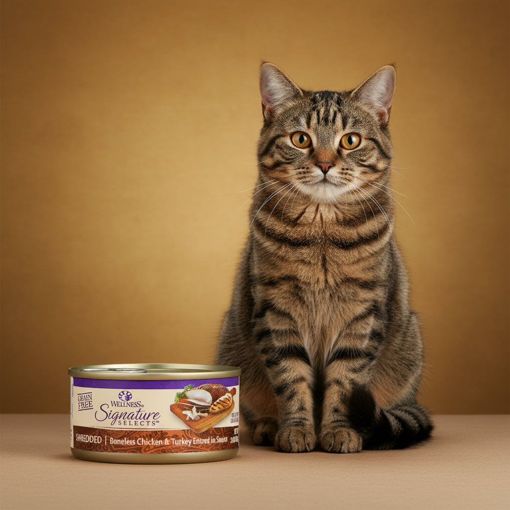 Wellness Pet Products Cat - Can - Turkey - Chicken - Signature Selects - Case Of 12 - 2.8 Oz - Firstpetcentral